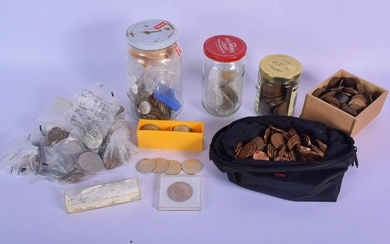 ASSORTED VINTAGE COINAGE in various forms and sizes.