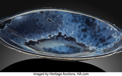 Agate Bowl Brazil This gorgeous and practical bowl has...
