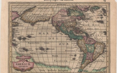 "Americae Descriptio", Mercator/Jansson