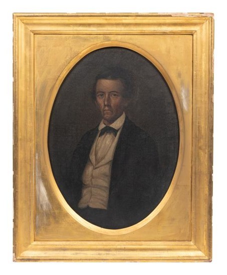 American School (19th Century) Portrait of a Gentleman