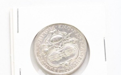 An Australian 1927 commemorative silver florin, UNC
