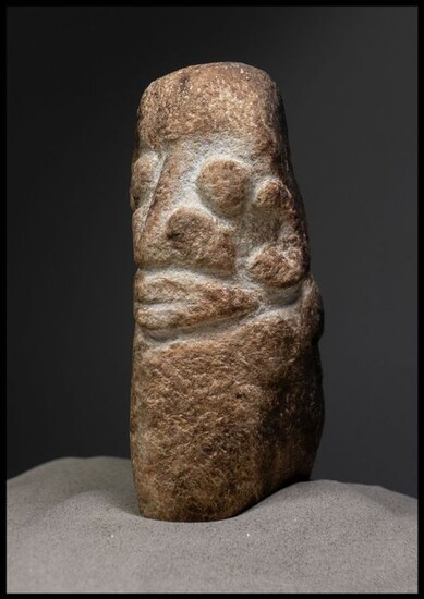 Ancestor figure (1) - Stone - Dogon - Mali