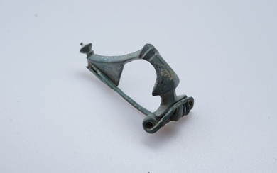 Ancient Roman Bronze Roman fibula NO RESERVE (No Reserve Price)
