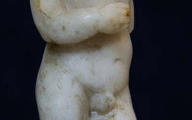 Ancient Roman Marble Torso of Eros - 9×3×4 cm