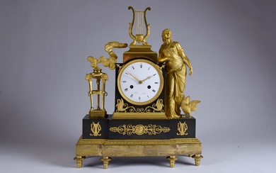 André-Antoine Ravrio (bronzier, Paris 1759-1814) et Mercier (horloger à Paris.)