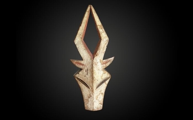 Antelope mask - Wood - Kwele - Gabon