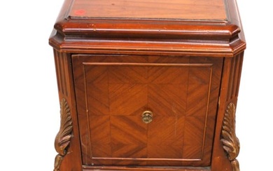 Antique French style satinwood nightstand