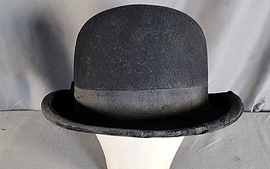 Antique John David Bowler/Derby Hat