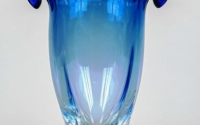 Artist's glass vase, probably