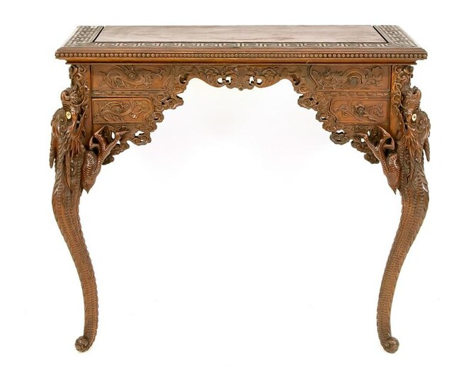 Asian console table 20th centu