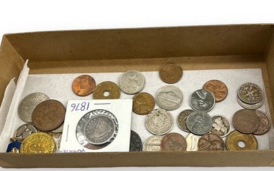 Assortment of Coins & Accessories