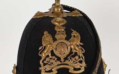 BRITISH ROYAL ARMY MEDICAL CORPS OFFICER’S HELMET