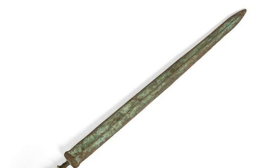 BRONZE SWORD WARRING STATES PERIOD OR LATER