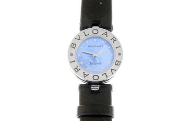 BULGARI - a lady's stainless steel B.Zero1 wrist watch.