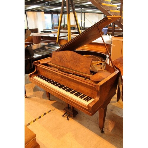 Bechstein London (c1930s) A 4ft 8in grand piano in a figured...