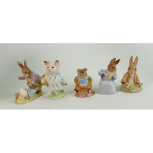 Beswick Beatrix potter figures : comprising Mr Benjamin bunn...
