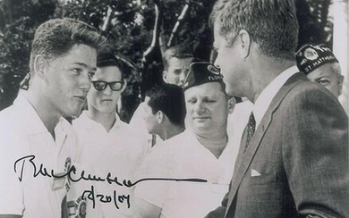Bill Clinton Signed Photograph