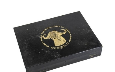 Black Bull Churchill Cigar Box