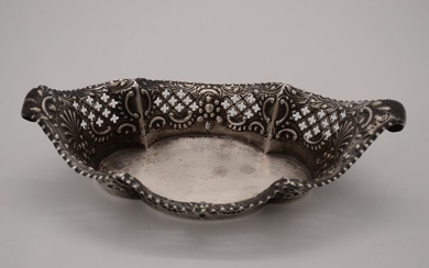 Bonbon basket - .925 silver - Mappin Brothers - 1897 - England - Late 19th century