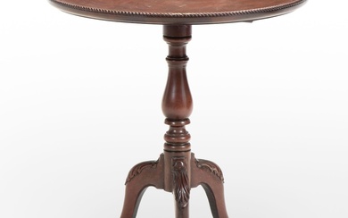 Brandt Queen Anne Style Mahogany Tea Table, Early to Mid 20th Century