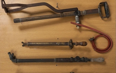 COLLECTION OF 19TH-CENTURY HAND PUMPS