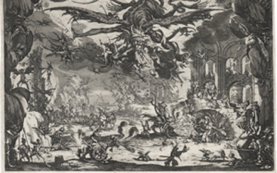 Callot, Jacques (1592-1635, Nancy)La tentation de Saint Antoine