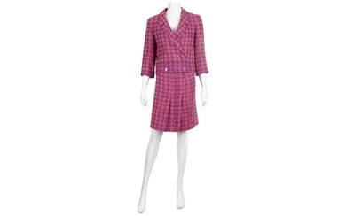 Chanel Houndstooth Skirt Suit