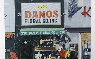 Charles Ford, Dano's Floral, Silkscreen