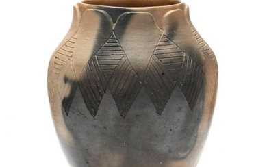 Cherokee Pottery Vase by Maud French Welch (1894-1953)