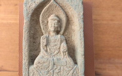 Chinese Buddha temple brick - Clay - China - 2nd Chinese domination (43–544)