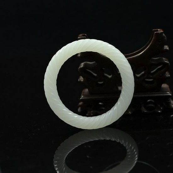 Chinese Hetian Jade Bracelet