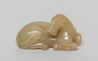 Chinese Jade Carving of Horse