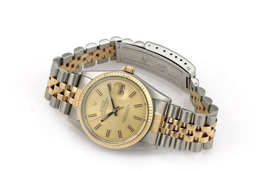 Classic Rolex 2 Tone DateJust 36mm Watch