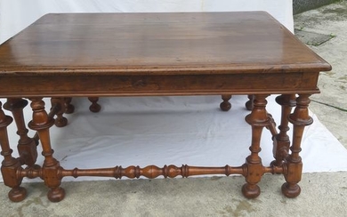 Coffee table (1) - Walnut - Late 19th century