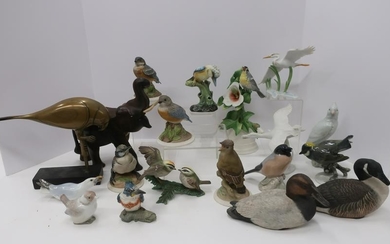 Collectible Porcelain Bird Figurines & Similars
