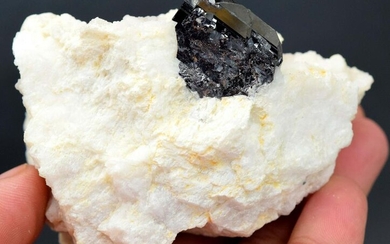 Columbite Crystals , Stunning Rare Terminated And