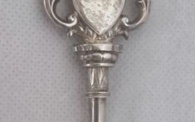 Commemorative key- .925 silver - Vaughton and Sons - Birmingham- U.K. - 1905 - King Edward VII