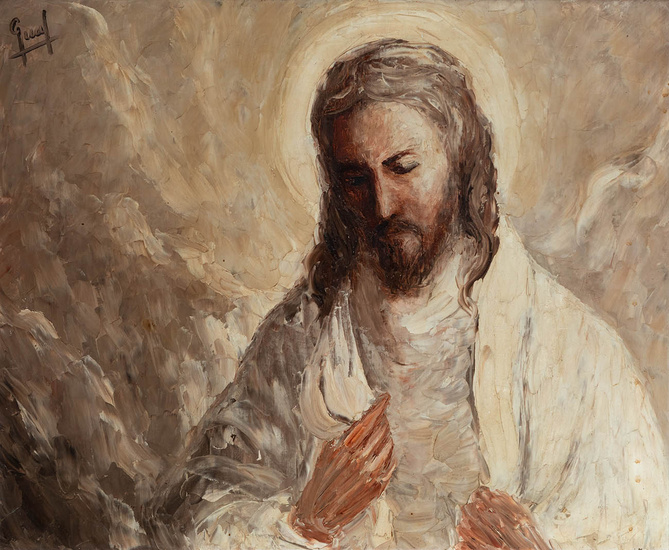 “Cristo”. FIDELIO PONCE DE LEÓN