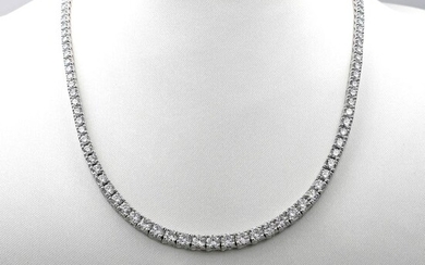 Crivelli - 18 kt. White gold - Necklace - 15.30 ct Diamond