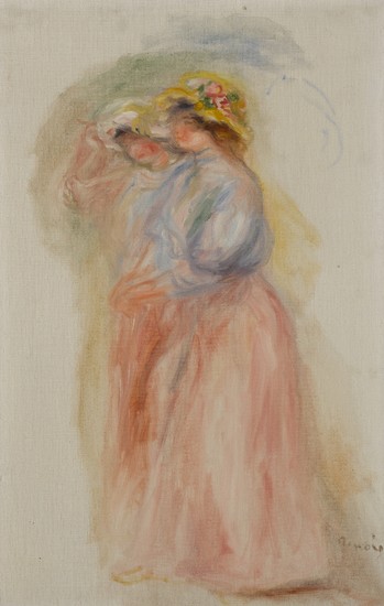 DEUX FEMMES EN PROMENADE, Pierre-Auguste Renoir