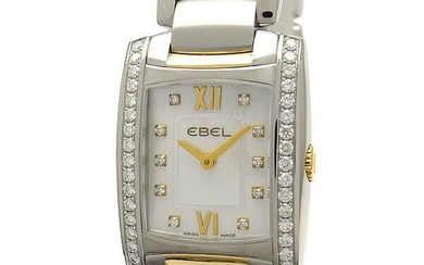 EBEL BRASILIA MINI Diamond Bezel 10P Diamond Index Ladies Watch