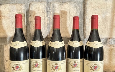 ECHEZEAUX Grand Cru Pierre Laforest 2001 5 bouteilles numérotées 0492, 0493, 0494, 0497 et 0697...