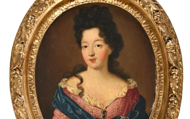 ECOLE FRANCAISE vers 1700 Portrait de femme... - Lot 149 - Osenat