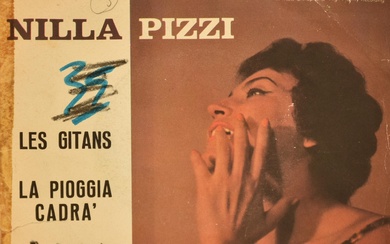 EP 45 GIRI Nilla Pizzi, - Les gitans - La pioggia cadra'