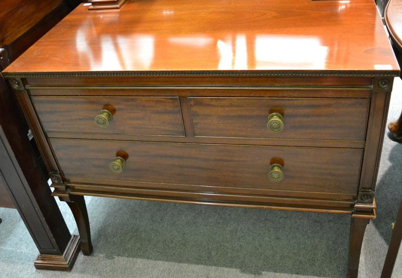 Early 20th century mahogany chest of drawers, formerly a dressing...