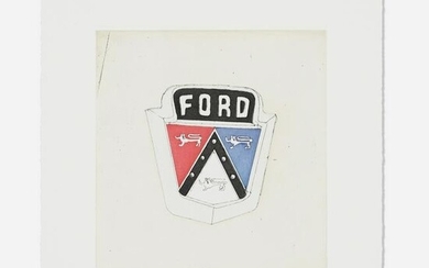 Ed Ruscha, Ford (from the Motor City series)