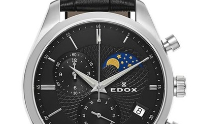 Edox - Les Vauberts Chronograph Mondphase Datum - 01655 3 NIN - Men - 2011-present