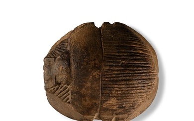 Egyptian Carved Stone Scarab