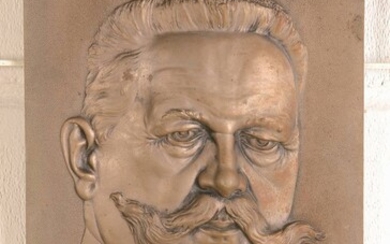 Ernst Seeger, Porträt platter field marshal ofHindenburg,...