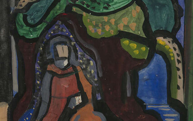 Evie Hone HRHA (1894-1955), The Garden at Gethsemane